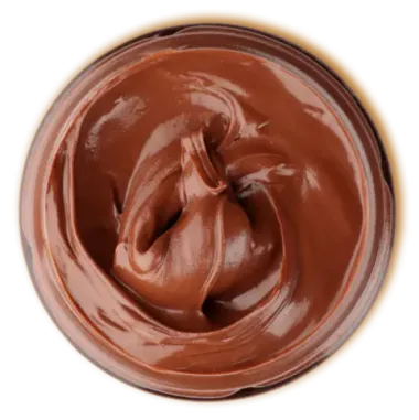chocolate jar top down